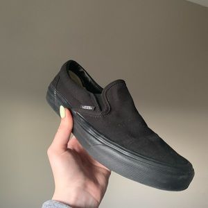 Vans Slip Ons Black